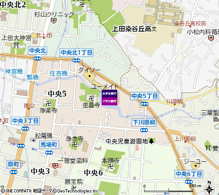 ザ・ビッグ上田中央店出張所（ATM）付近の地図